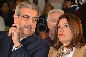 Presentación de Carmen Hernández como candidata de NC a la Alcaldía de Telde  (Foto TA)